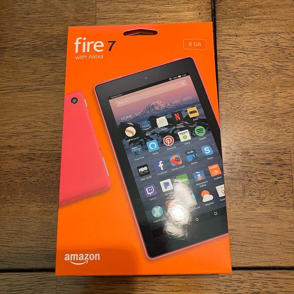 Amazon Fire 7 Tablet - Pink